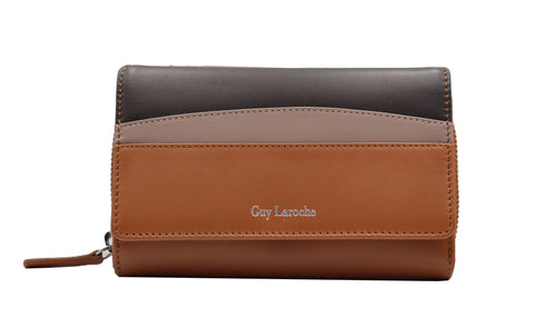 Δερμάτινο πορτοφόλι Guy Laroche 23312 ταμπά